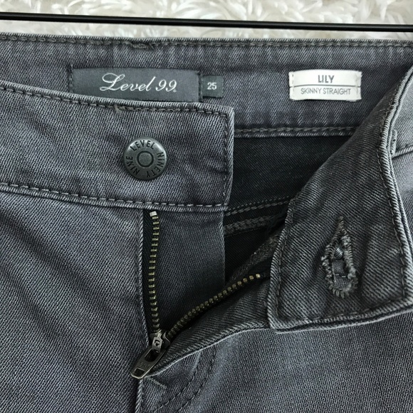 SOLD Skinny Straight Jeans Level 99 Anthropologie - Picture 4 of 8